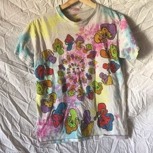 Grateful Dead style mushroom t shirt